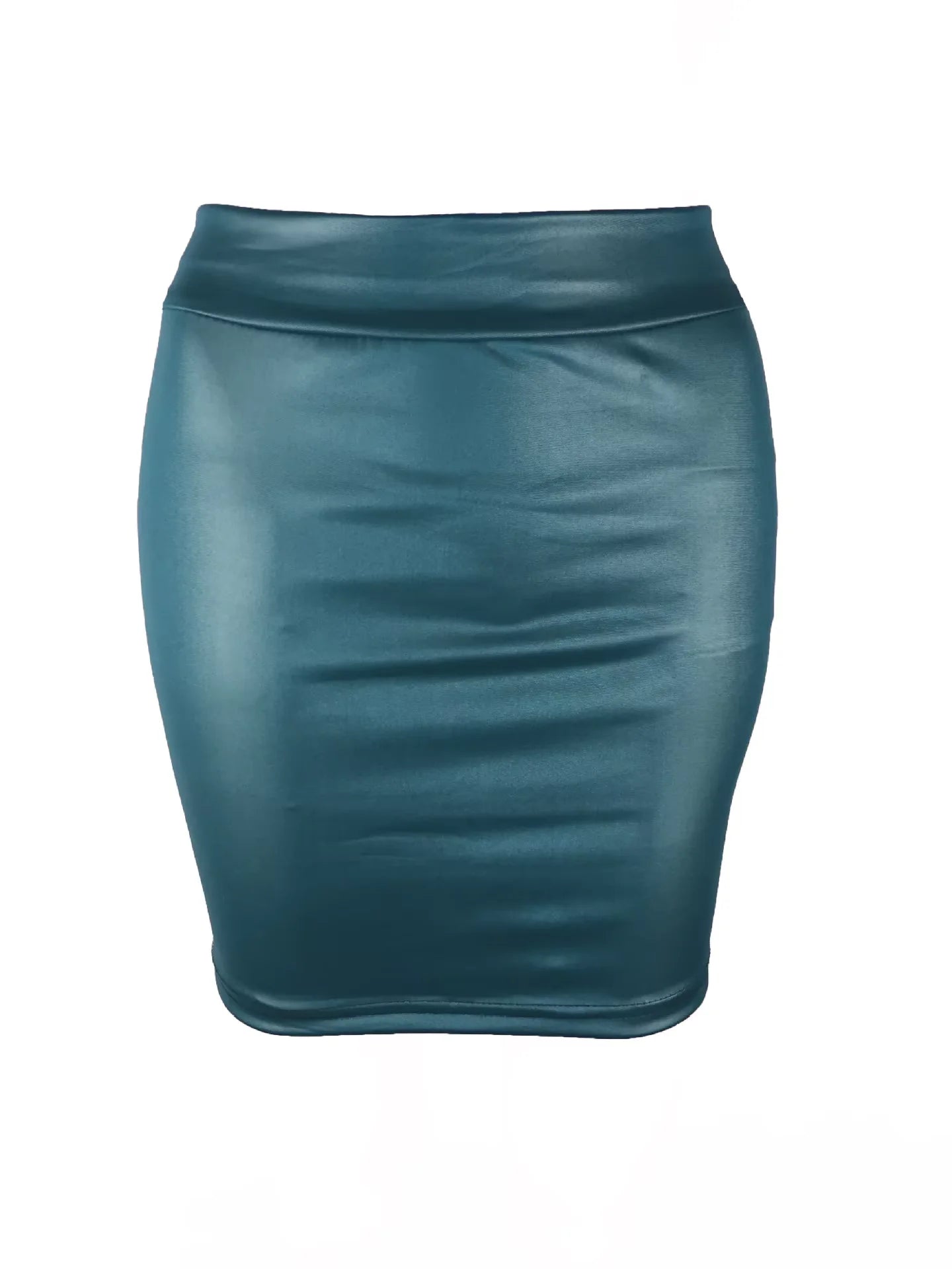 Leather Matte Slim Mini Sexy Fashion PU Hot Short High Waist