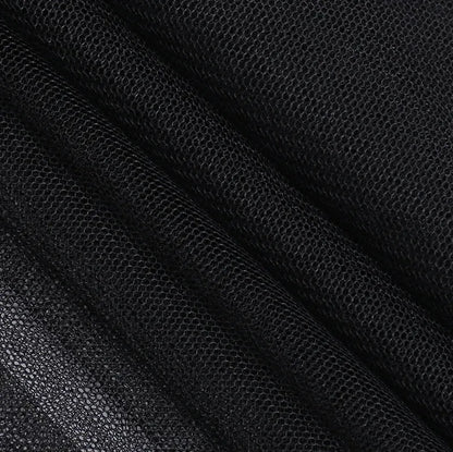 Sexy Net Yarn High-Waisted Irregular Skirt for Women Summer New European and American Gothic Style Versatile Casual Skirts